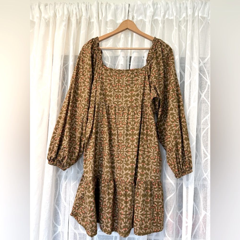 long sleeve dress, L